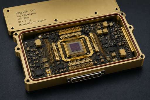 Open-lid high-reliability hybrid microelectronics module with chip-and-wire assembly